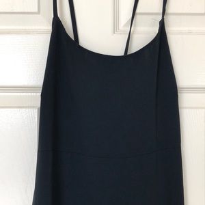 Everlane Japanese Go Weave Crossback Slip Dress